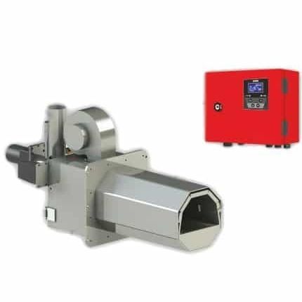 Pellet burner - PELL MEGA ST - NES - New Energy Systems Ltd - for heating only / wall-mounted / industrial