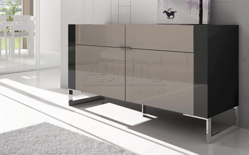 High sideboard - NAGARE : A06D - A. Brito - contemporary / wooden / lacquered wood