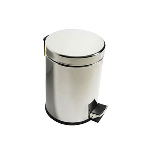 Bathroom waste bin AV4025 Inda floormounted / stainless steel