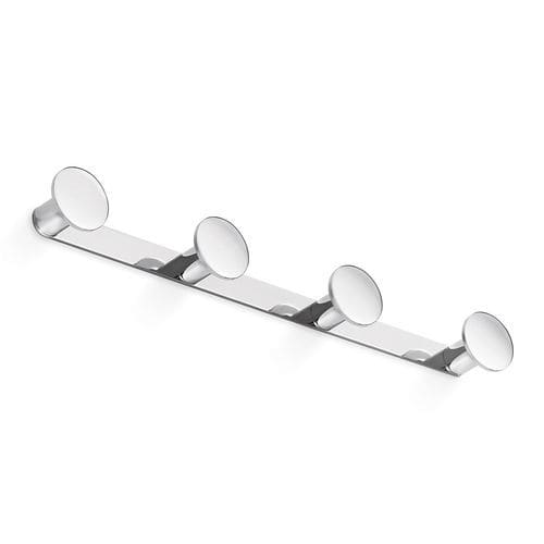 Contemporary coat hook - AV120D - Inda - chromed metal / quadruple / bathroom