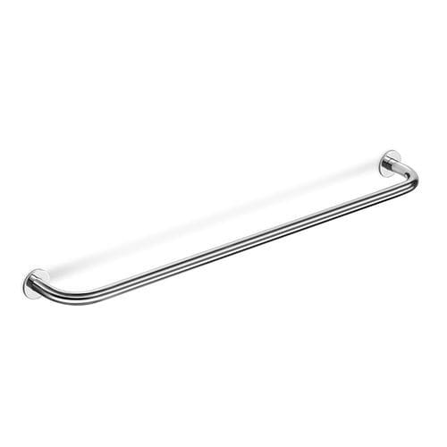 1-bar towel rack - AV190 - Inda - wall-mounted / stainless steel / black