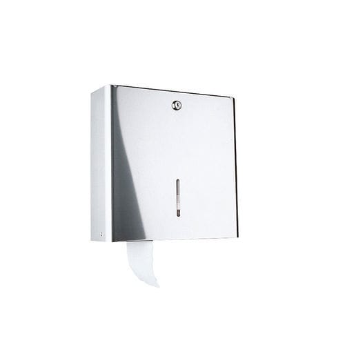 Wall-mounted paper towel dispenser - AV427G - Inda - stainless steel / commercial
