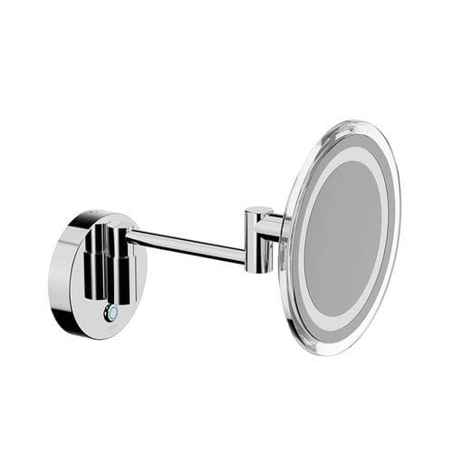 Wall-mounted bathroom mirror - AV258A - Inda - contemporary / round / aluminum