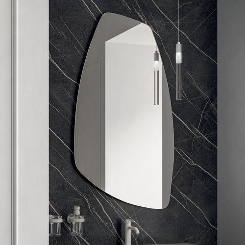Wall-mounted bathroom mirror - LESINA - Inda - contemporary / vertical