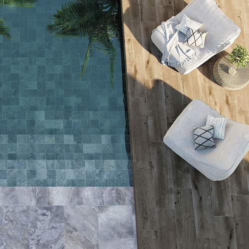 Porcelain stoneware tile - MARENGO - Cerámica Mayor - matte / outdoor / poolside