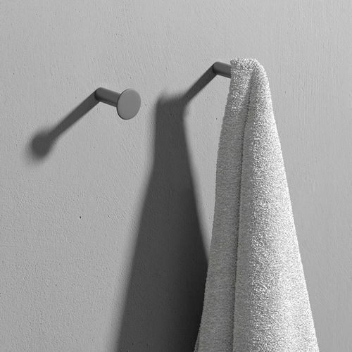 2-bar towel rack - MOON - Rexa Design - wall-mounted / metal