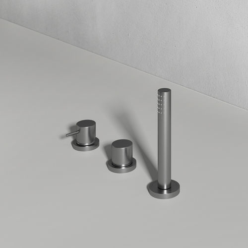 Bathtub mixer tap - Rexa Design - countertop / metal / bathroom