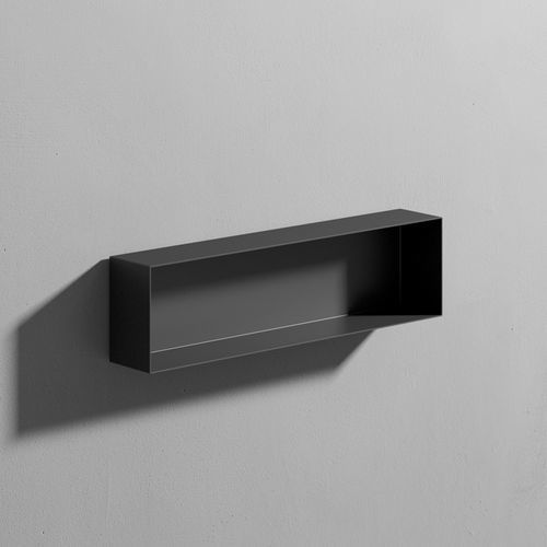 Wall shelf HOLDER Rexa Design contemporary / metal / Corian®