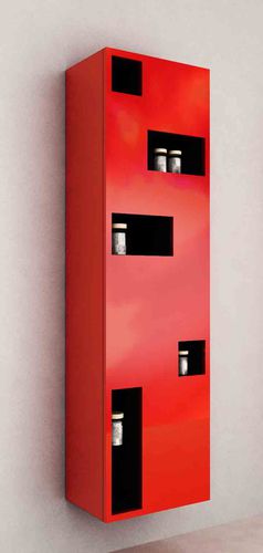 Bathroom column cabinet - MOD. TETRIX1 - Componendo - contemporary