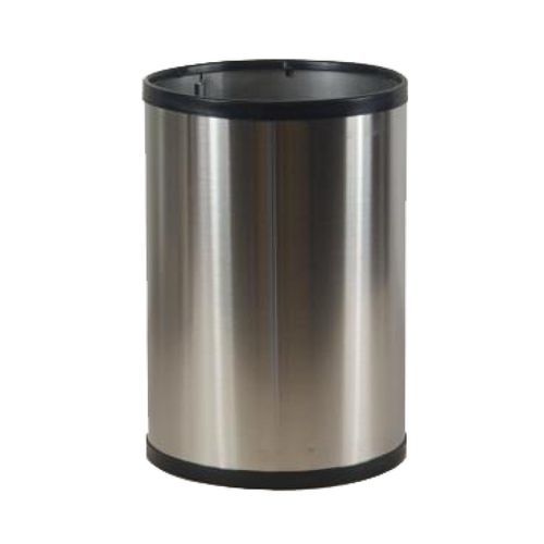 Stainless steel trash can - 14071.15.SC.S - NOFER - painted steel / outdoor / indoor