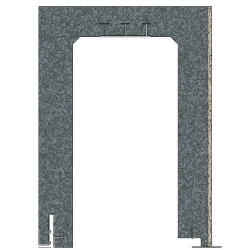 Polystyrene roll-up shutter lintel - BSO 23 H 32 - FIXOLITE - for blinds / U-shaped