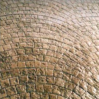 Stamped concrete floor covering - IPPC-01R - Creation sud - for outdoor use / tertiary / textured
