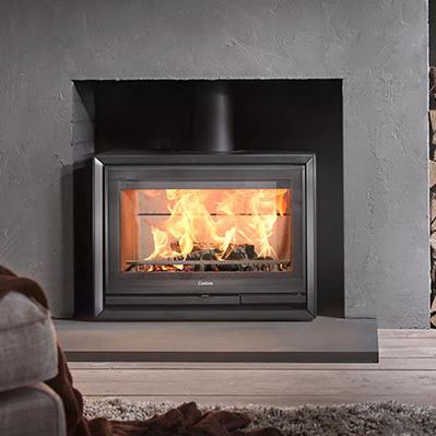Wood heating stove - 330G - Contura - 7 kW / contemporary / metal