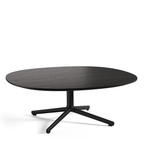 Contemporary coffee table - CAMP - FORAFORM AS - MDF / metal base / square