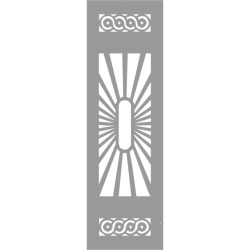 Swing gate - CAN.06 - CITYSì - sliding / metal / panel