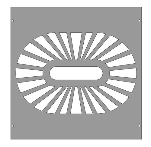 Fence with panels - PAN.30 - CITYSì - garden / for public spaces / for sports fields