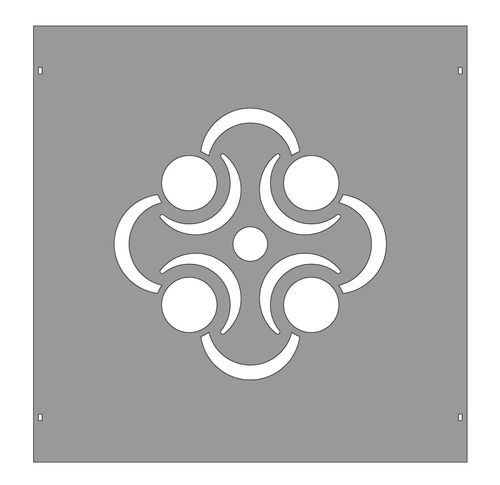 Fence with panels - PAN.31 - CITYSì - garden / for public spaces / for sports fields