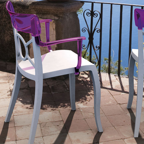 Contemporary chair - OPERA-K   - PAPATYA - outdoor / indoor / polypropylene