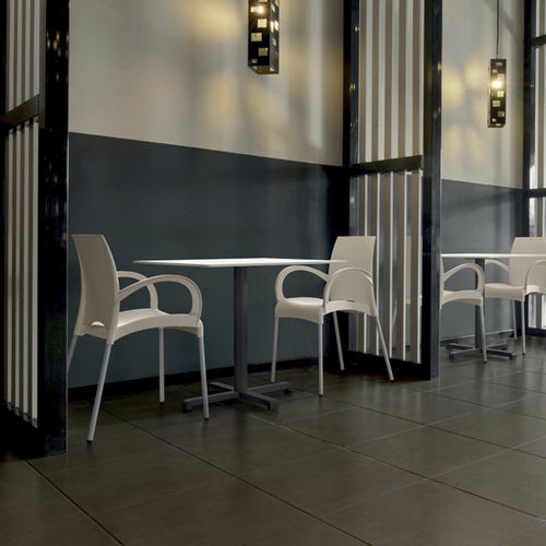 Contemporary chair - VITAL - K    - PAPATYA - indoor / polypropylene / aluminum base