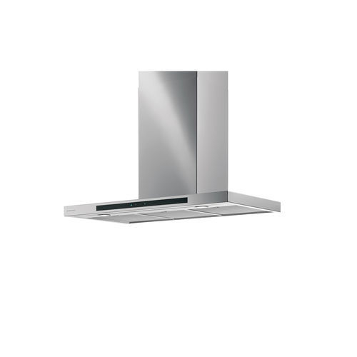 Island range hood - MIRAGE - Galvamet - ducted / activated carbon / class A