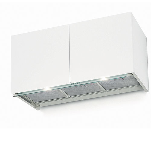 Built-in range hood - ARIA-IN - Galvamet - ductless / low-noise / with ionizing system