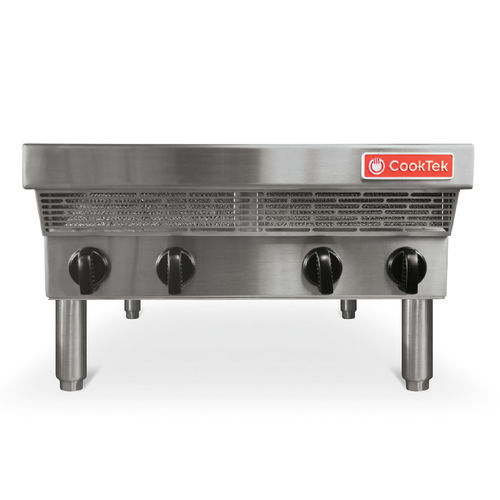 Induction range cooker - Cooktek - commercial / cast iron