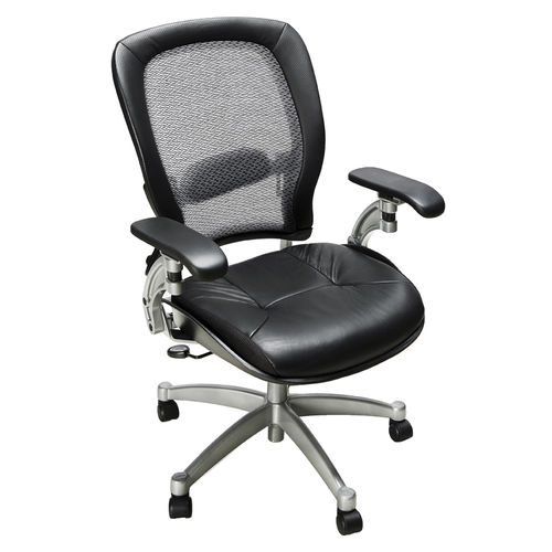 Contemporary office armchair - HARMONY - Versa Products - mesh / leather / reclining