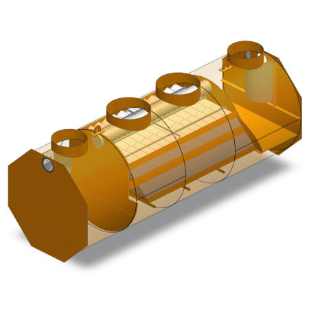 Wastewater settling tank - UTEP®LI - Saint Dizier Environnement