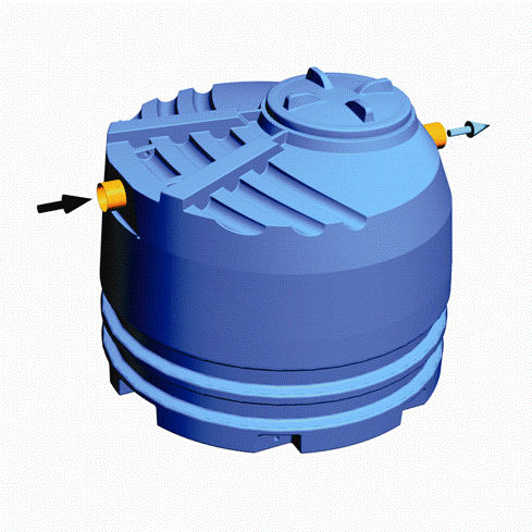Home grease trap - GRECO - Saint Dizier Environnement - polyethylene
