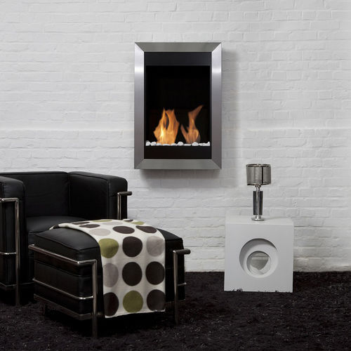 Bioethanol fireplace - Bio-Blaze® - wall-mounted / central / open hearth