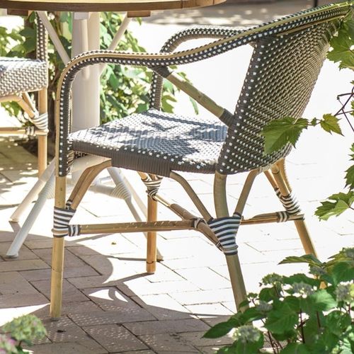 Traditional chair - Madeleine - Sika-Design - outdoor / indoor / walnut