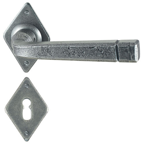 Door handle - FM 043 - IL Forgiato - wrought iron / traditional / home