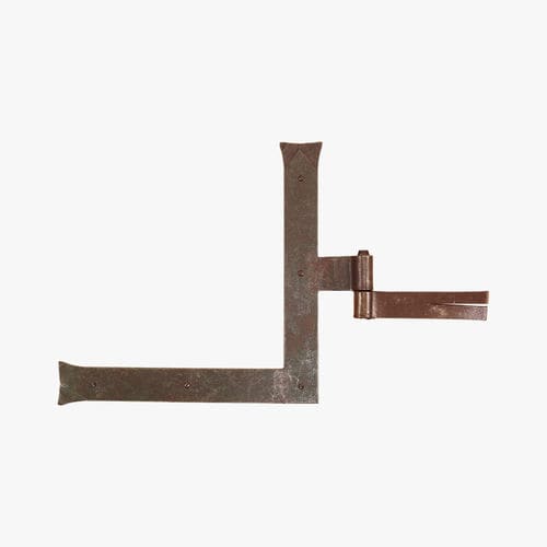 Door hinge - FF258  - IL Forgiato - wrought iron / home / black
