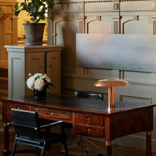 Table lamp - w203 Ilumina  - Wastberg - aluminum / copper / contemporary