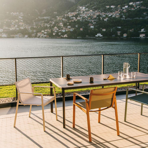 Contemporary dining chair - PARK LIFE - KETTAL - indoor / outdoor / aluminum
