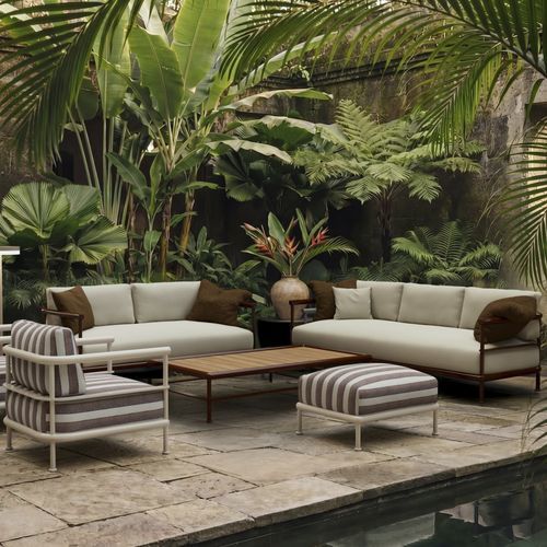 Modular sofa - ALIZE - KETTAL - corner / for indoor use / outdoor