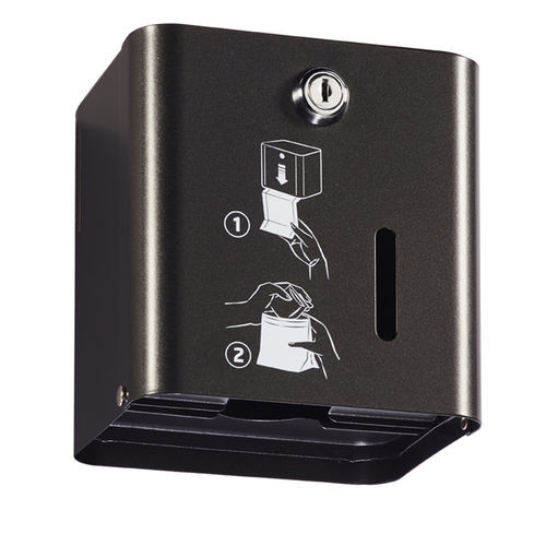 Wall sanitary bag dispenser - MANGA - ROSSIGNOL - manual / metal / for sanitary facilities