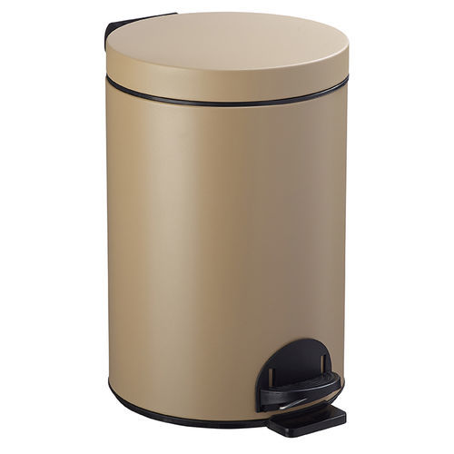 Hygienic trash can - SANELIA - ROSSIGNOL - metal / with lid / pedal
