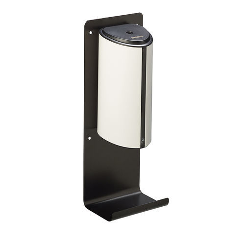 Wall-mounted disinfectant dispenser - SANIMAINS - ROSSIGNOL - automatic / ABS / lacquered metal