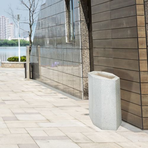 Concrete ashtray - CYCLADE - ROSSIGNOL - for outdoor use / 2L / for public space