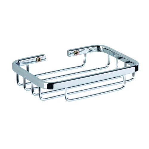 Wall-mounted soap dish - SANEA - ROSSIGNOL - chrome steel / bathroom / Made in France