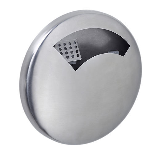 Wall-mounted ashtray - DISCO  - ROSSIGNOL - stainless steel / outdoor / for public space