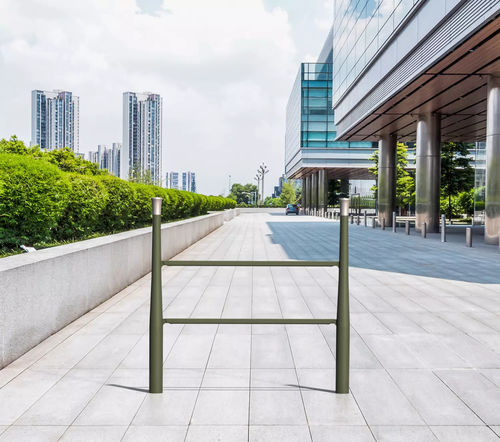 Protective barrier - ALM'A - Concept Urbain - fixed / removable / steel