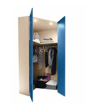 Corner wardrobe - ART. 61.05.09 - Mobil Sprint Srl - contemporary / wooden / with swing doors