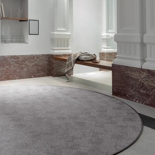 Contemporary rug - HYBRID METEOR - 2TEC2 - patterned / fiberglass / vinyl