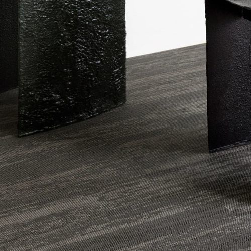 Vinyl flooring - SILVA EBONY - 2TEC2 - fiberglass / interior / for living rooms