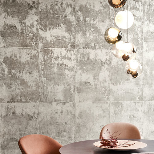 Wall-covering on non-woven backing - PLATINUM - ARTE - interior / metal / printed