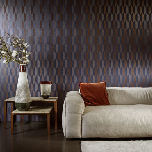 Contemporary wallpaper - Arrow - ARTE - vinyl / monochrome / geometric pattern