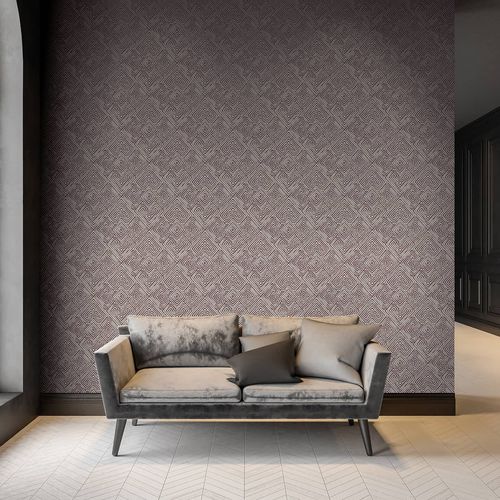Interior wall-covering - Cubica-11133 - Muraspec - vinyl / textured / printed