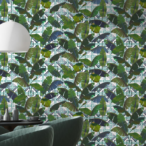 Interior wall-covering - Amazonia - Porto-11363 - Muraspec - vinyl / printed / non-woven